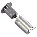 LED Recessed luminaire TRAIL-LITE LED Cover Stainless steel with satinated glass insert