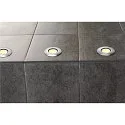 LED Recessed luminaire TRAIL-LITE LED Cover Stainless steel with satinated glass insert