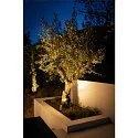 SLV LED Außenstrahler HELIA SPOT L, IP66 IK04, 15W 3000K 1340lm 40°, kardanisch, 300cm IP-Steckerkabel, dimmbar, anthrazit