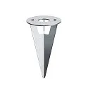 Zubehör für HELIA L Wege- und Standleuchte - Erdspieß, Edelstahl, 17 cm