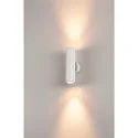 SLV Außenleuchte ASTINA OUT Wandleuchte, 2xGU10, IP44, weiß