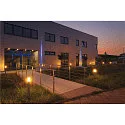 SLV Outdoor Stehleuchte BIG NAILS, IP44, E27 (T38 / T45), Edelstahl 304 / PC opal, Höhe 81cm