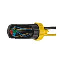 SLV IP68 Verbinder-Box 4-fach, für 4 Kabel (Ø 5-14mm)
