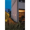 SLV LED Außenleuchte TERANG 2 Wand-/Deckenleuchte, oval, 120°, SMD LED, 3000K, IP44, anthrazit