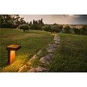 SLV Outdoor Stehleuchte RUSTY® PATHLIGHT, IP44, Höhe 40cm, GX53 TCR-TSE max. 9W, FeCSi-Stahl gerostet