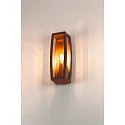 SLV Außenleuchte MERIDIAN BOX 2 Wandleuchte, E27, IP54, rostfarben