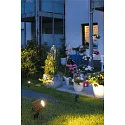 SLV Outdoor LED Erdspießleuchte NAUTILUS 10 CUBE, IP65 IK04, 8.5W 3000K 660lm 45°, mit IP-Steckerkabel, verstellbar, Anthrazit