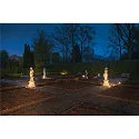 SLV Outdoor LED Erdspießleuchte NAUTILUS 10 CUBE, IP65 IK04, 8.5W 3000K 660lm 45°, mit IP-Steckerkabel, verstellbar, Anthrazit