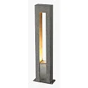 Outdoor Stehleuchte ARROCK ARC, IP44 IK02, 70.5cm, GU10, Granit salt & pepper / Edelstahl 304