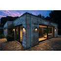 SLV Outdoor LED Wandleuchte BIG QUAD WL, IP44 IK05, eckig, 4.5W 3000K 260lm 110°, Aluminium / Glas, schaltbar, anthrazit