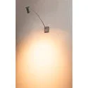 SLV Outdoor Displayleuchte MYRA DISPLAY CURVE, IP55, GU10 max. 50W, dreh- und neigbar, Silbergrau