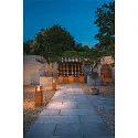 SLV LED Outdoor Stehleuchte RUSTY® SQUARE 40, IP55, 8.6W 3000K 90lm, FeCSi-Stahl gerostet, 40cm