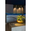 SLV Outdoor LED Aufbau-Strahler DASAR PROJECTOR®,  Hochvolt-Modell, IP67 IK04, 230V AC, 4.6W 3000K 300lm 40°, Edelstahl 316