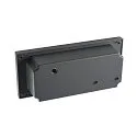 SLV LED Wand-Einbauleuchte ADI, IP55 IK02, 230V AC / sek. 500MA, 18W 3000K 940lm , Aluminium / PC, exkl. Einbautopf, anthrazit