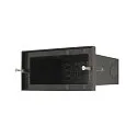 SLV Outdoor LED Wand-Einbauleuchte BRICK, IP65 IK02, 21x9.1cm, 230V, Edelstahl 316/ Glas, asymmetrisch down, 10W 3000K 850lm