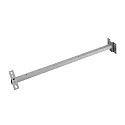 Zubehör für OUTDOOR BEAM / MILOX Strahler - Wandhalter, 50cm, Silber