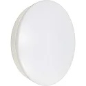 LED Deckenleuchte ECOTECH BULKHEAD mit Sensor, Ø 25cm, 12W, 3000/4000/5000K, 900/1000lm, IP54, CCT-Schalter, weiß matt