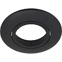 Abdeckung für Einbauleuchte QUICK/UNI INSTALL G2, rund, schwarz matt