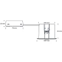 SLV Einbauleuchte QUICK INSTALL G2, rund, 10er Set, GU10, IP44, alu gebürstet