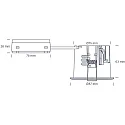 SLV Einbauleuchte UNI INSTALL G2, rund, 10er Set, GU10, IP44, alu gebürstet