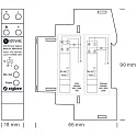 SLV DIN-Dimmer Zigbee, Apple HomeKit, Google Assistant, Amazon Alexa, IP20, dimmbar