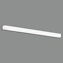 ACB LED Wandleuchte BOX 16/3200-90, IP44, 89cm, Silber, 15W 3000K 1100lm