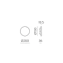 outdoor wall luminaire COMBO 16/3966-20 IP65, white