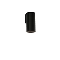 LED Wandleuchte PIPE 16/3986, LED COB, 12W, 3000K, 1240lm, IP20, schwarz