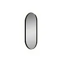 LED Spiegel mit Beleuchtung DANIELA 9755, 120cm, 55W, 3000K, 3725lm, IP44, schwarz
