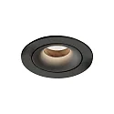 downlight MUSCA 3947/11 1 flame GU10 IP20, black