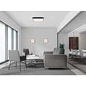 ACB ceiling luminaire OPORTO 3973/40 with diffuser IP20, white