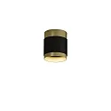 LED Deckenleuchte LUX 3989/10, LED COB, 18W, 3000K, 2130lm, IP20, gold/schwarz