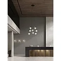 ACB table lamp HALO 3815/1 IP20, opal, black