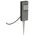 Albert socket spime PLUG-N-PLAY 1-fold, anthracite