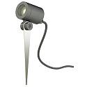 spike luminaire PLUG-N-PLAY / GU10 PAR16 with lamp socket GU10 IP54, anthracite
