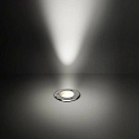 Albert floor recessed luminaire PLUG-N-PLAY / GU10 PAR16 with lamp socket GU10 IP67, stainless steel