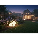 ball luminaire PLUG-N-PLAY Ø 500MM with lamp socket E27 IP65, melange, sand coloured