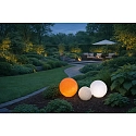 ball luminaire PLUG-N-PLAY Ø 500MM with lamp socket E27 IP65, melange, sand coloured