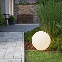 ball luminaire PLUG-N-PLAY Ø 500MM with lamp socket E27 IP65, melange, sand coloured