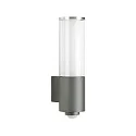 Außenwandleuchte Typ Nr. 0311, IP44, E27 max. 20W (LED), Edelstahl / Acrylglas + Opalglas innen, Edelstahl / Anthrazit
