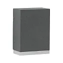LED Außenwandleuchte Typ Nr. 0325, IP44, 230V, 3.2W 3000K 330lm, Alu-Guss / Acrylglas satiné / klar, Anthrazit