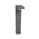 LED Pollerleuchte Typ Nr. 2087, IP65 IK10, Höhe 90cm, 16W 3000K 1600lm, Aluminium / Kunststoff opal, Edelstahl / Anthrazit