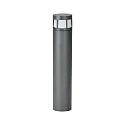 LED Pollerleuchte Typ Nr. 2232, IP54, Höhe 70cm, 10W 3000K 900lm, Alu-Guss / Opalglas, dimmbar, Anthrazit