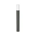 LED Pollerleuchte Typ Nr. 2277, IP54, Höhe 90cm, 10W 3000K 900lm, Alu-Guss / Opalglas, dimmbar, anthrazit