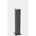 Outdoor Energiesäule leer Typ Nr. 4417, IP55, 70cm, max. 5 optionale Einsätze, Aluminium, Anthrazit