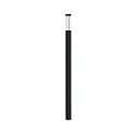 LED Lichtstele Typ Nr. 0869, 360°, symmetrisch, 1x LED 26,7W, 3000lm, 3000K, schwarz