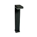 LED Pollerleuchte Typ Nr. 2087, IP65 IK10, Höhe 90cm, 16W 3000K 1600lm, Aluminium / Kunststoff opal, Schwarz matt