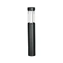 LED Bollard light Type No. 2267, asymmetrical 180°, IP54, height 100cm, 18.5W 3000K 2000lm, DALI dimmable, black matt