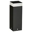 socket luminaire TYPE NO 2292 square, short, switchable IP54, black