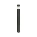 LED Bollard light Type No. 2294, 360° symmetrical, 9W 3000K 1000lm aluminum / plastic opal, black matt